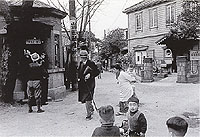 「西片町附近」　東京・本郷森川町　1953年.jpg